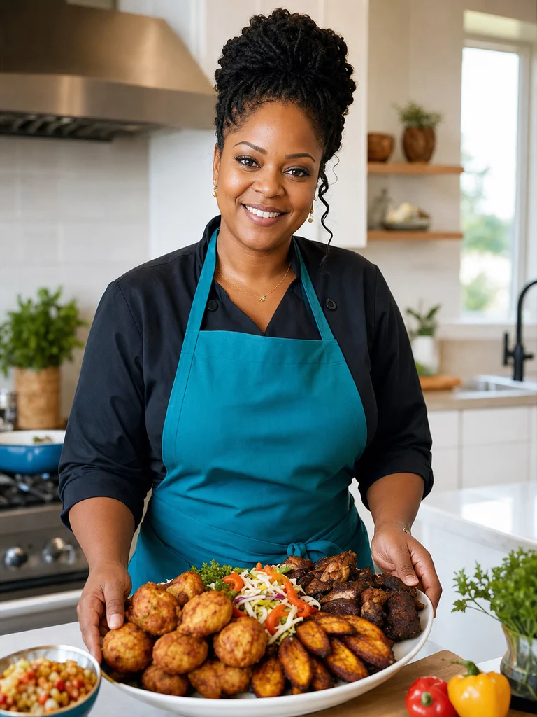 Chef d'O'PLANTIN TRAITEUR — cuisine créole et caribéenne