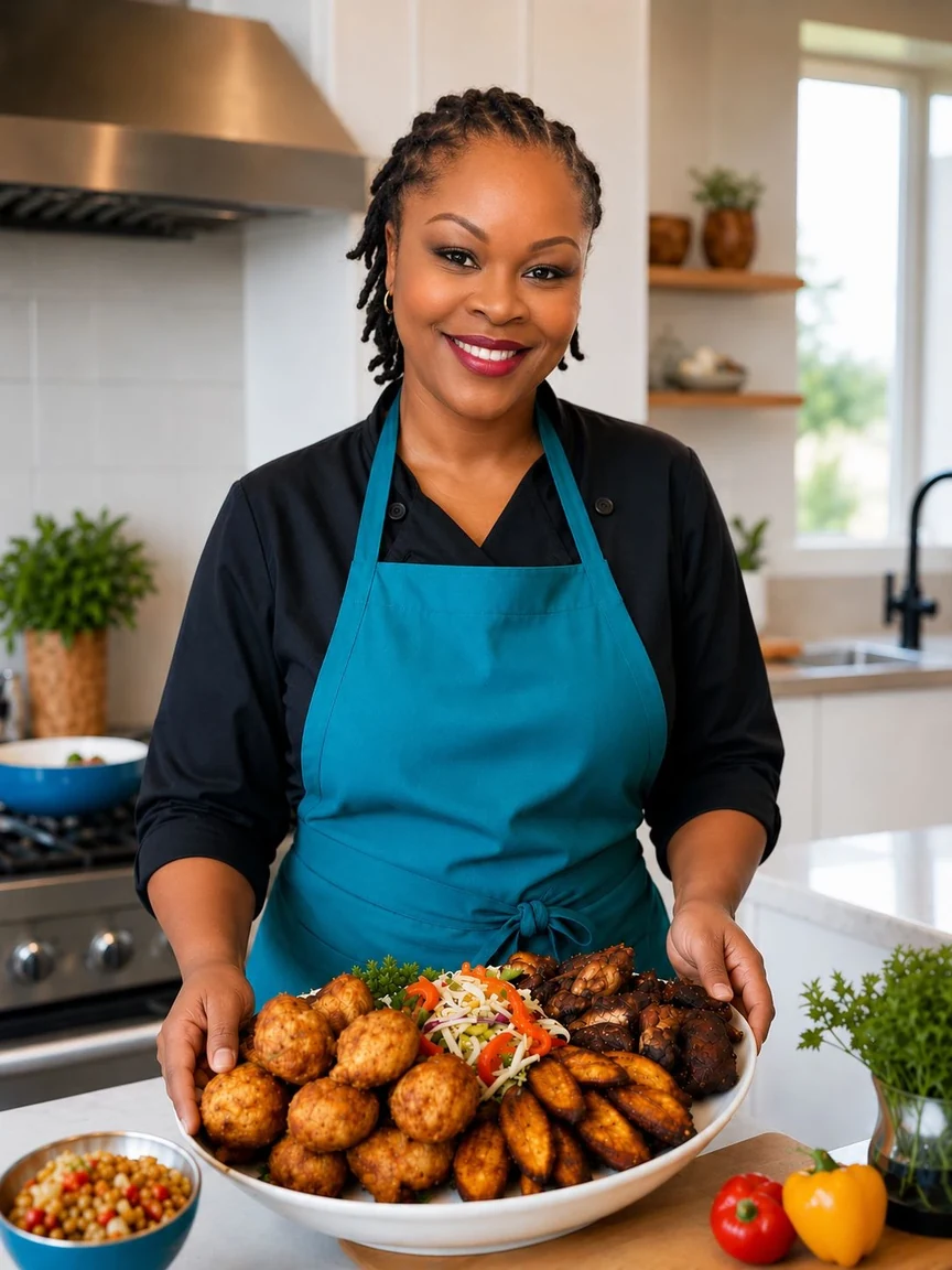 Chef d'O'PLANTIN TRAITEUR — cuisine créole et caribéenne