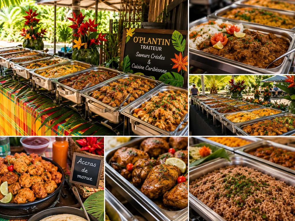 Buffet traiteur créole O'PLANTIN